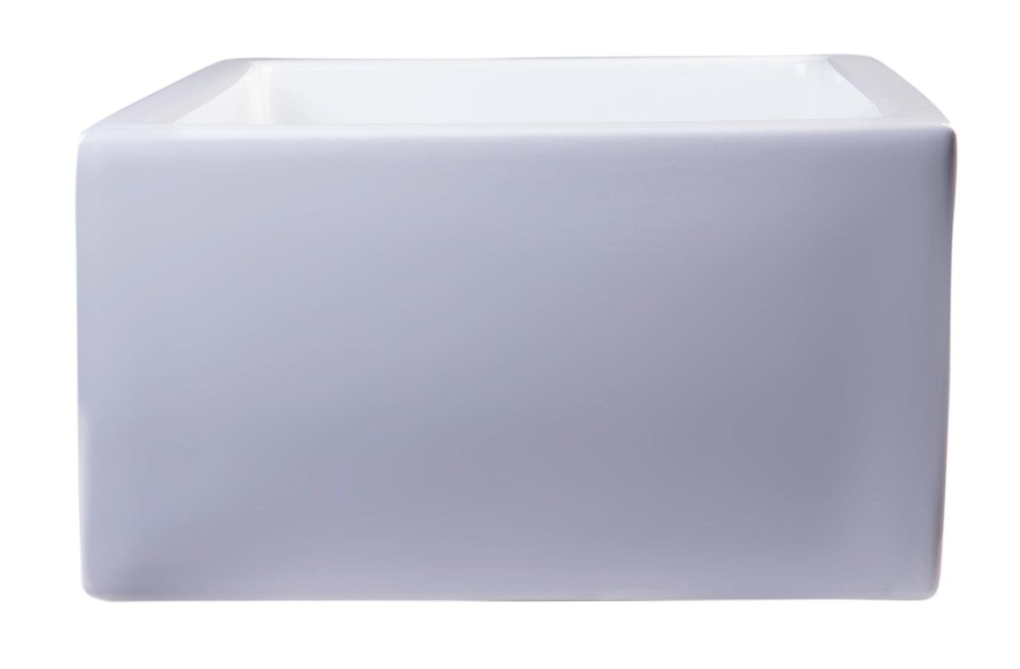 ALFI brand 30" Smooth Apron Solid Thick Wall Fireclay Single Bowl Farm Sink