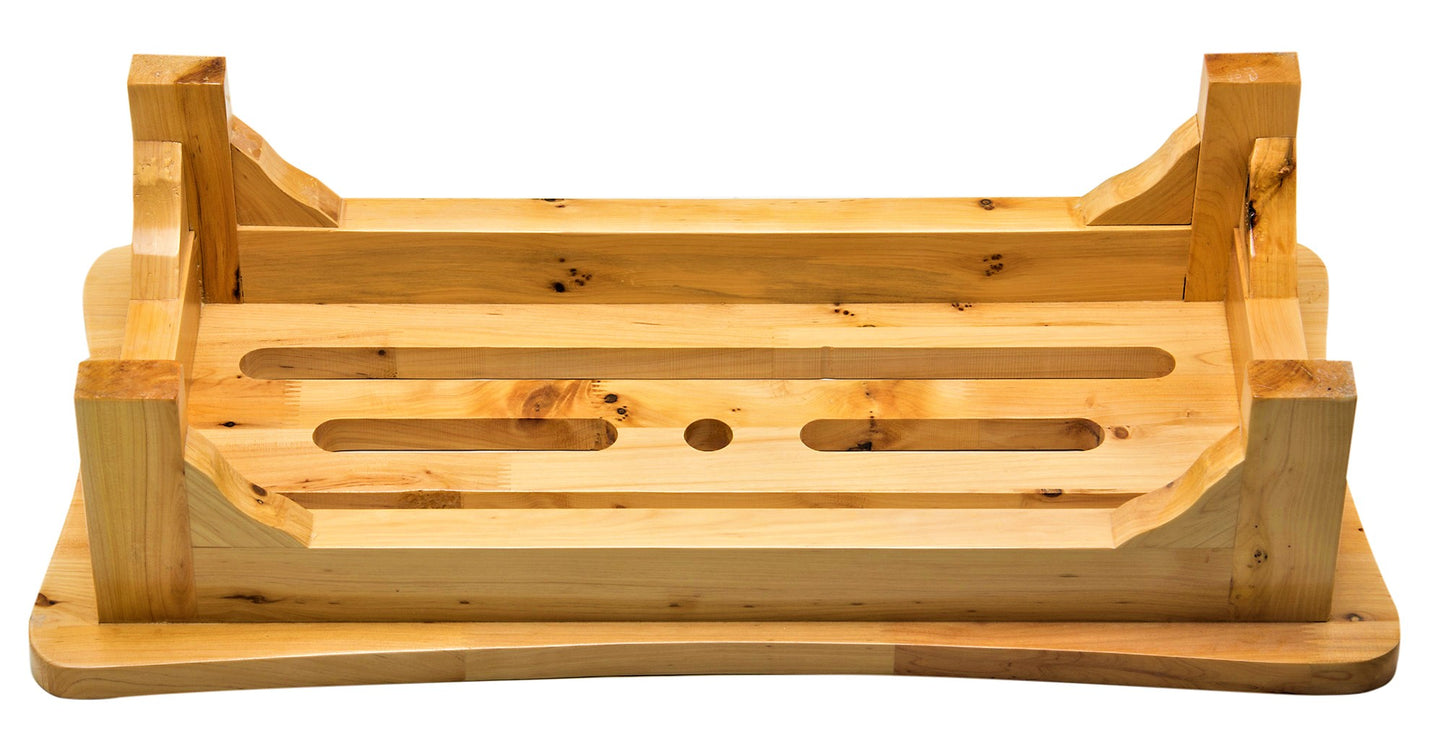 ALFI brand AB4408 24'' Wooden Stool for your Wooden Tub