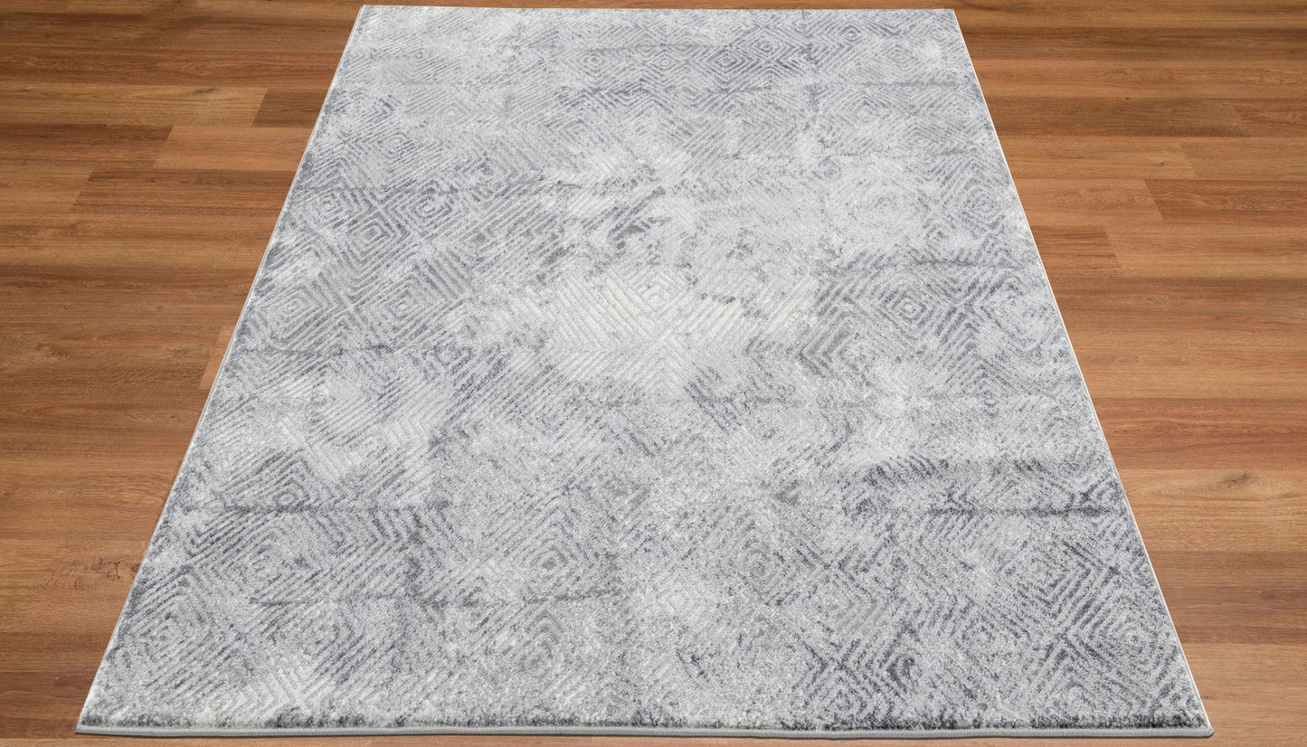 Abington-Ab-10123-Gray-7.10 X 10.6 Area Rug