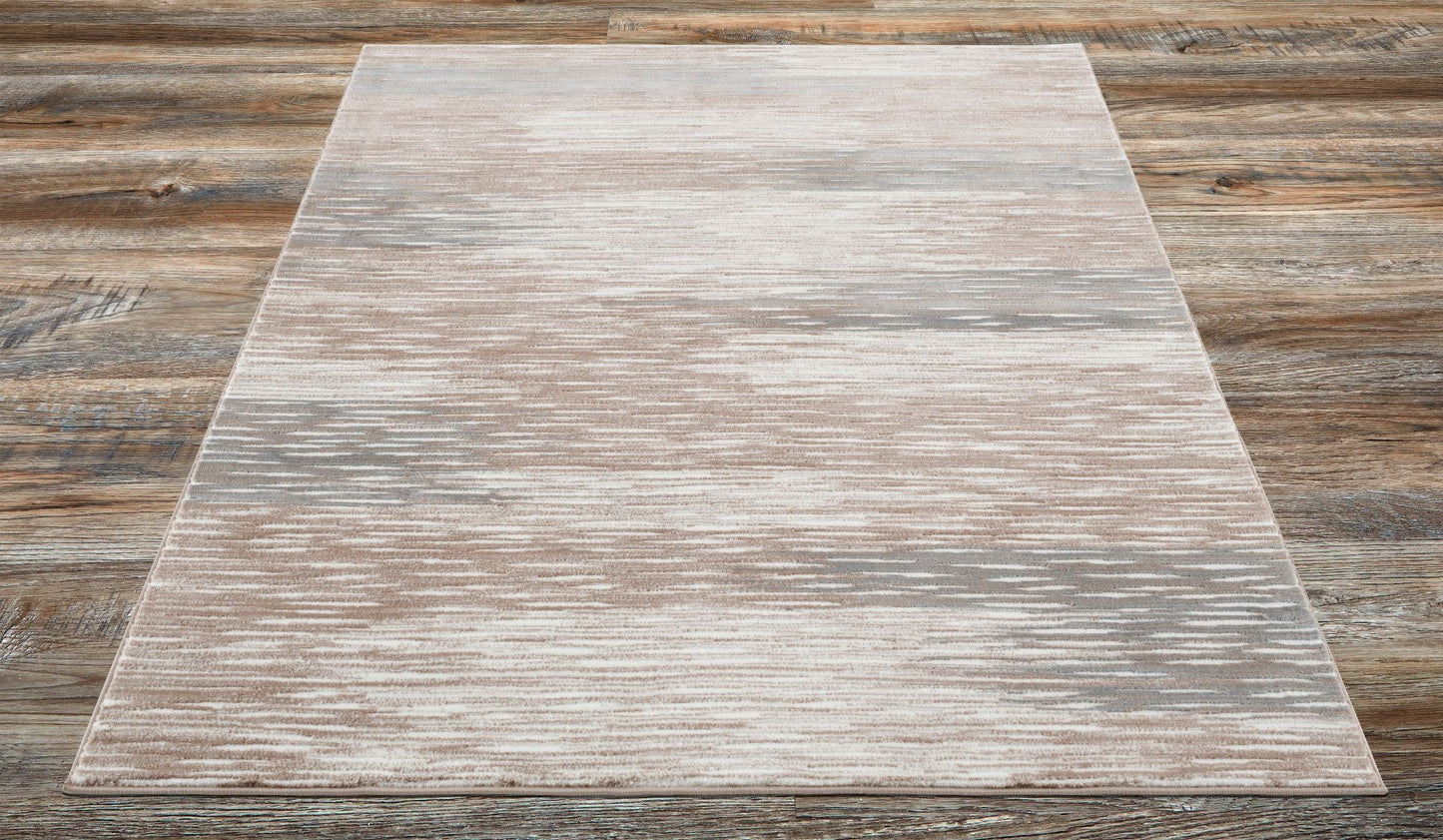 Abington-Ab13330-Gray_Beige-7.10 X 10.6 Area Rug