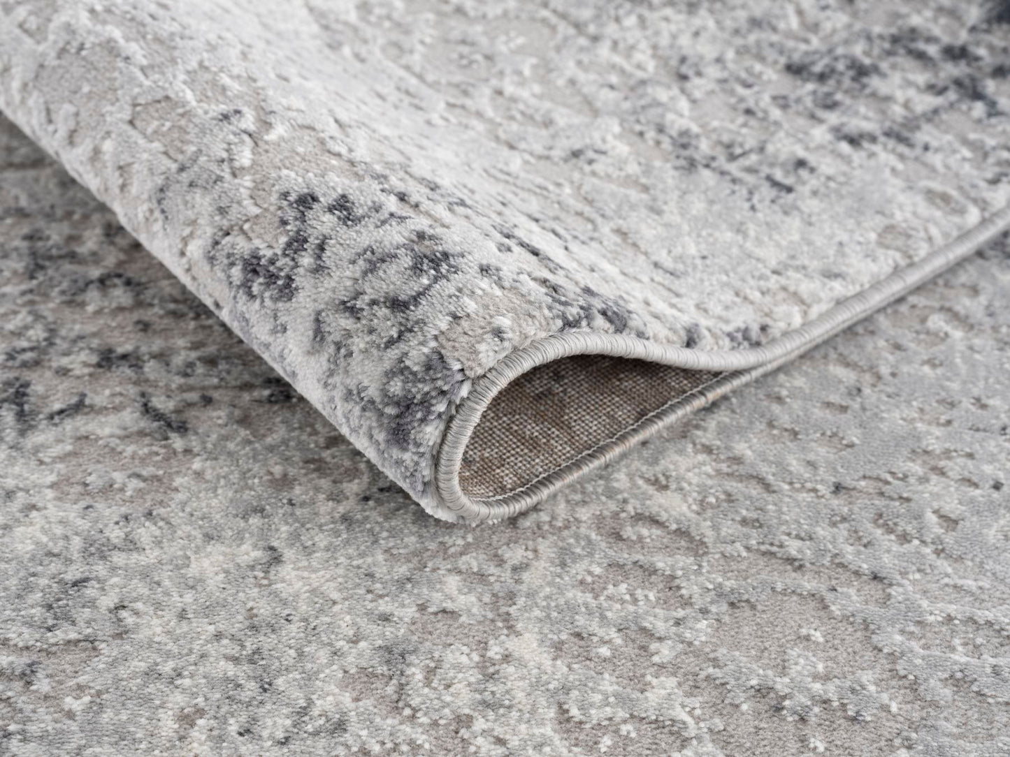 Abington-Ab10202-Gray-7.10 X 10.6 Area Rug