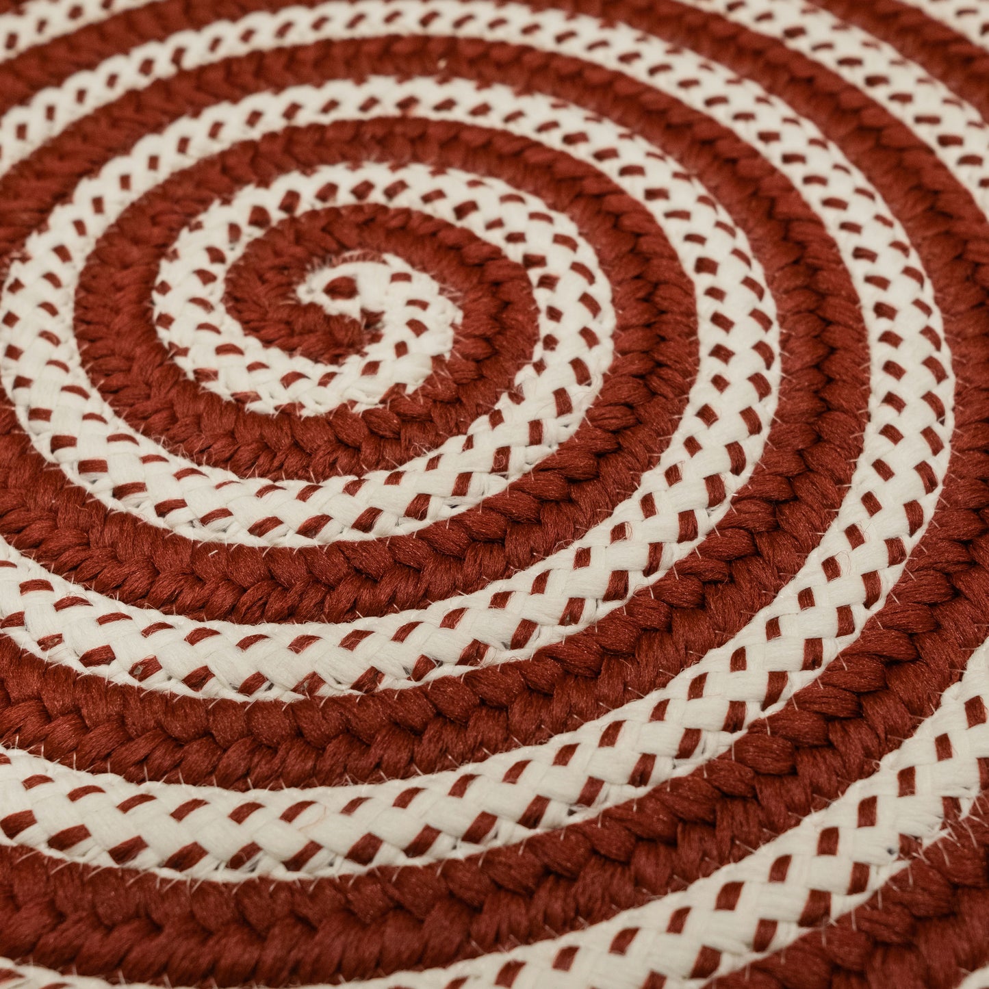 Candy Cane Rugs - Red 45†x 45â€