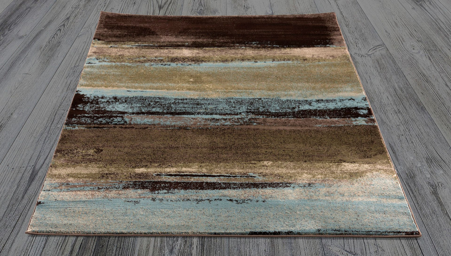 Aden-Ad3369-Brownblue-Canada-Cad3369811-7.10X10.6 Area Rug