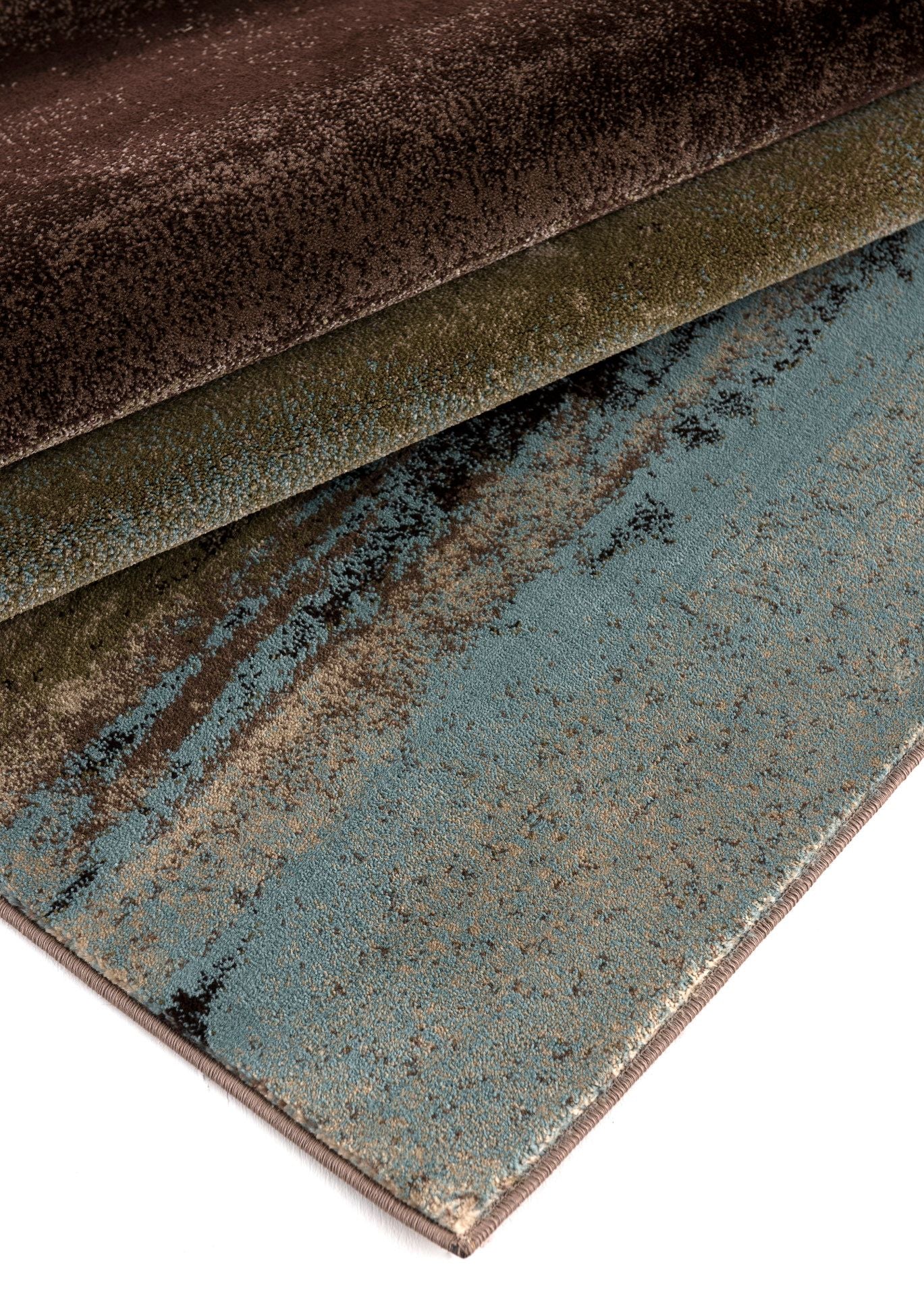 Aden-Ad3369-Brownblue-Canada-Cad336958-5.3X7.6 Area Rug