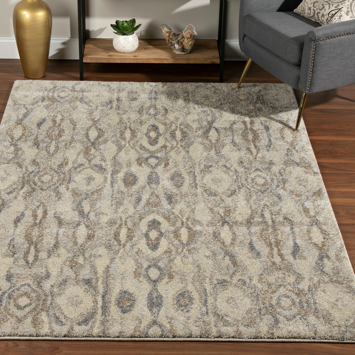 Aero AE2 Silver 5'3" x 7'7" Rug