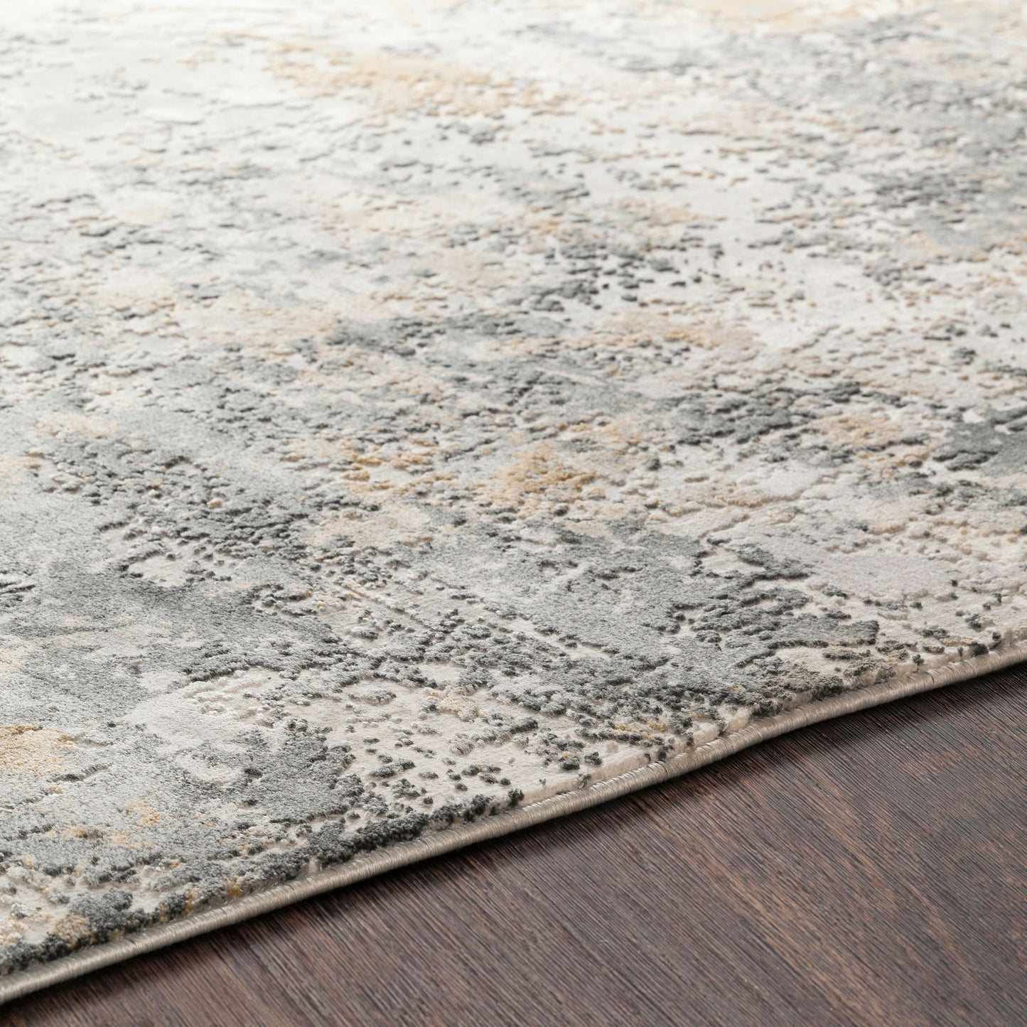 Surya Aisha Rug 6'7" Round Charcoal