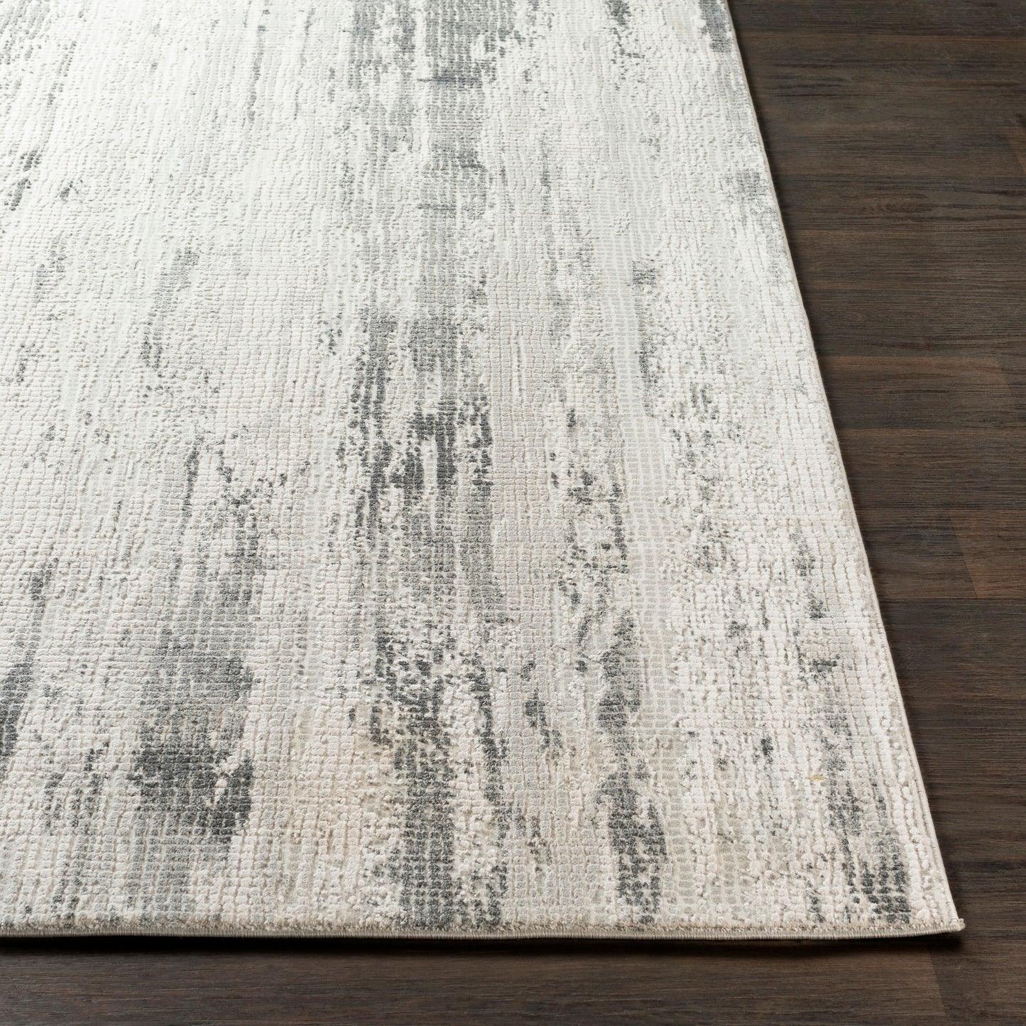 Surya Aisha Rug 5'3" Round - Gray