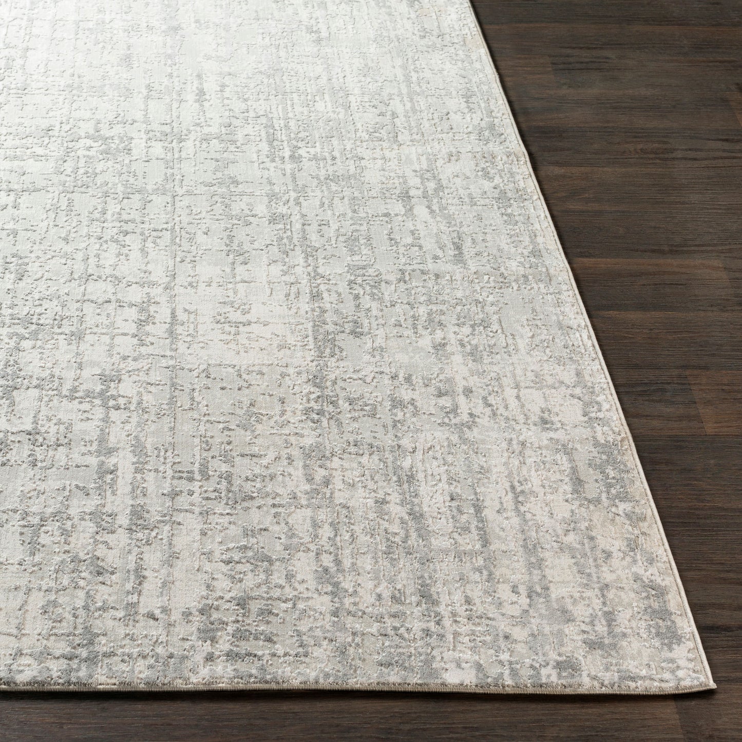 Surya Aisha Rug 5'3" Round - Light Gray