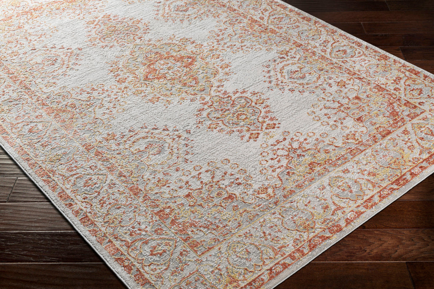 Surya Aisha Burnt Orange Rug 2'7" X 7'7"