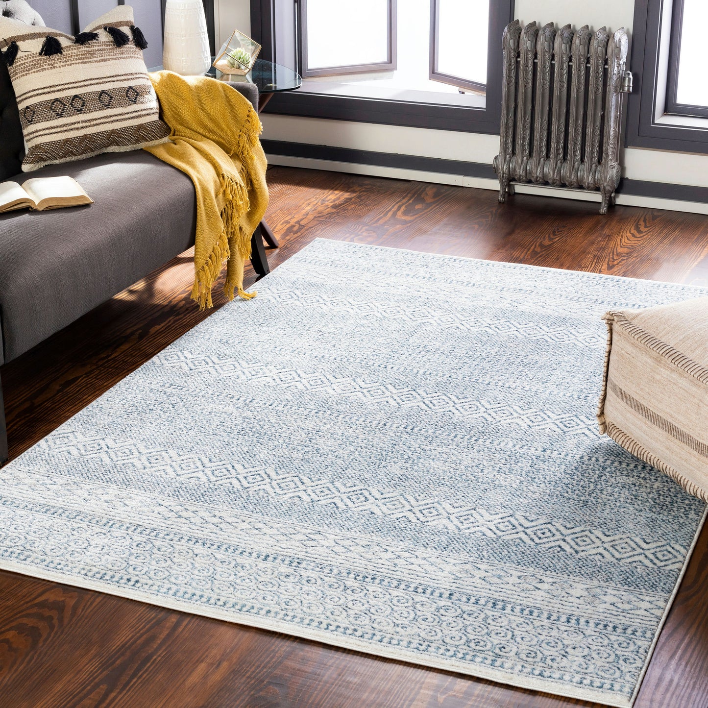 Surya Alice Rug 8'10" X 12' Denim