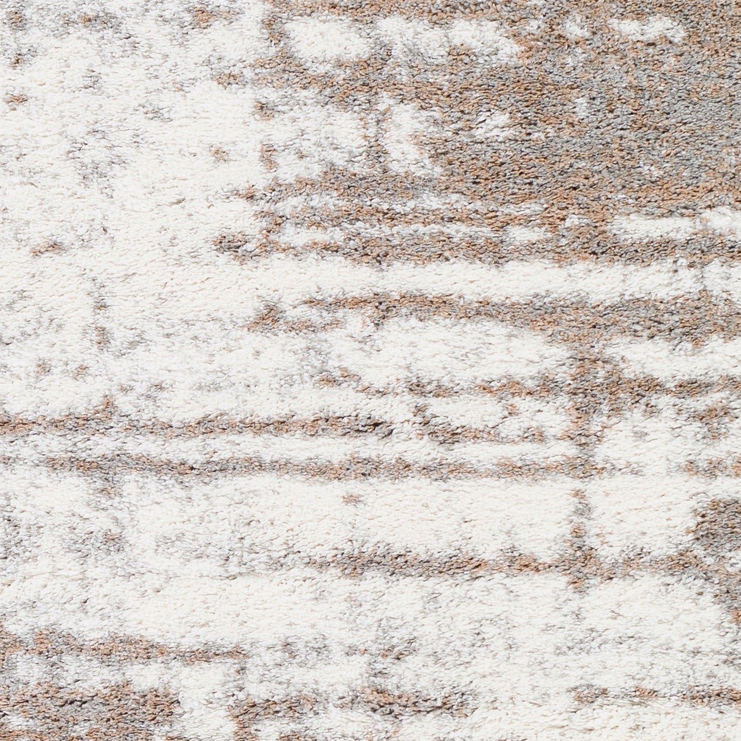 Surya Aliyah Shag Rug 7'10" X 10' - Cream & Tan
