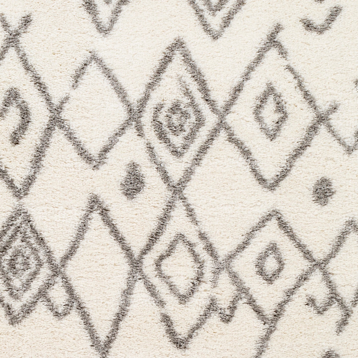 Surya Aliyah Shag Gray Rug 5'3" X 7'3"