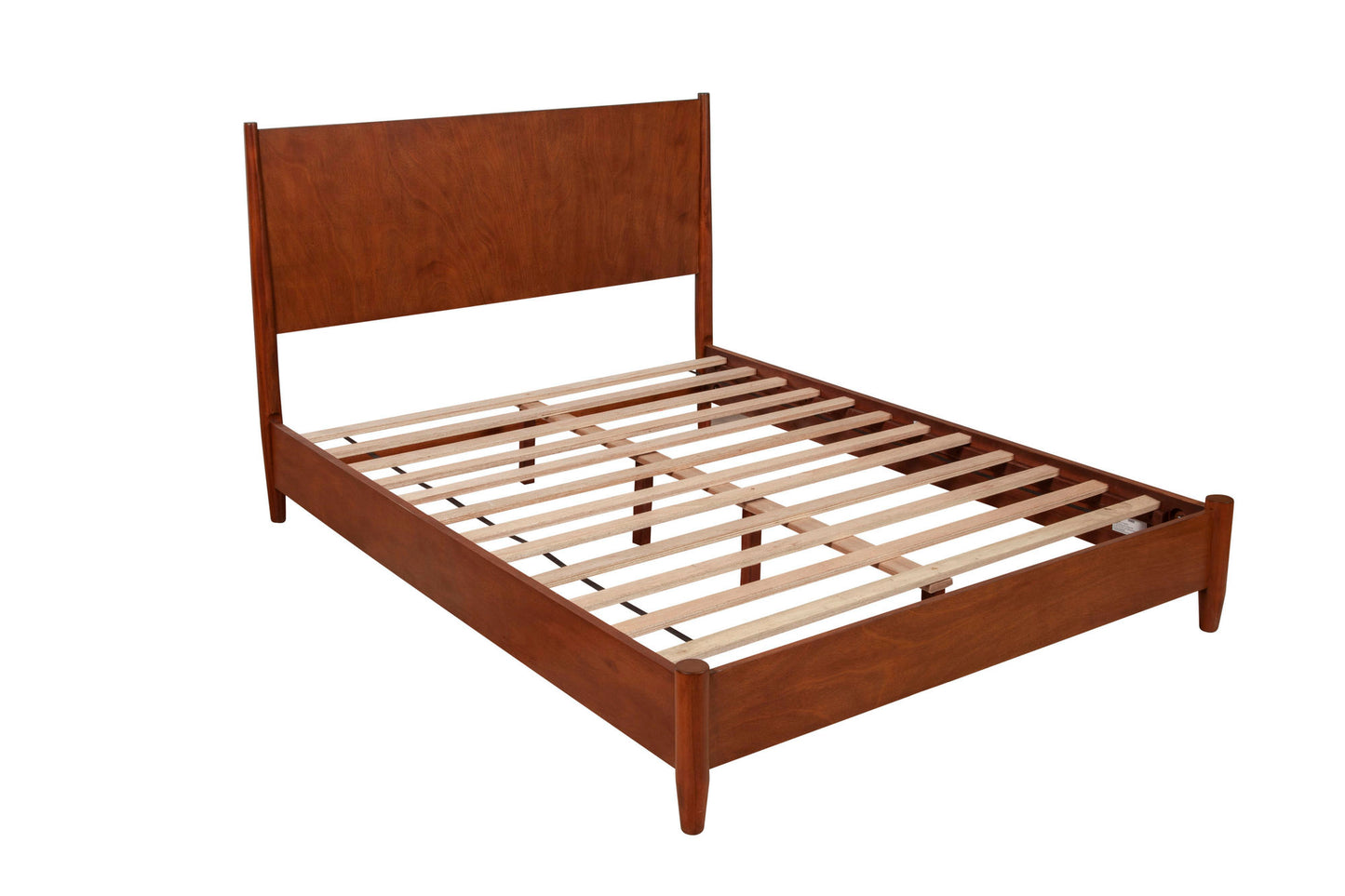 Alpine Furniture Flynn Standard King Platform Bed, Acorn