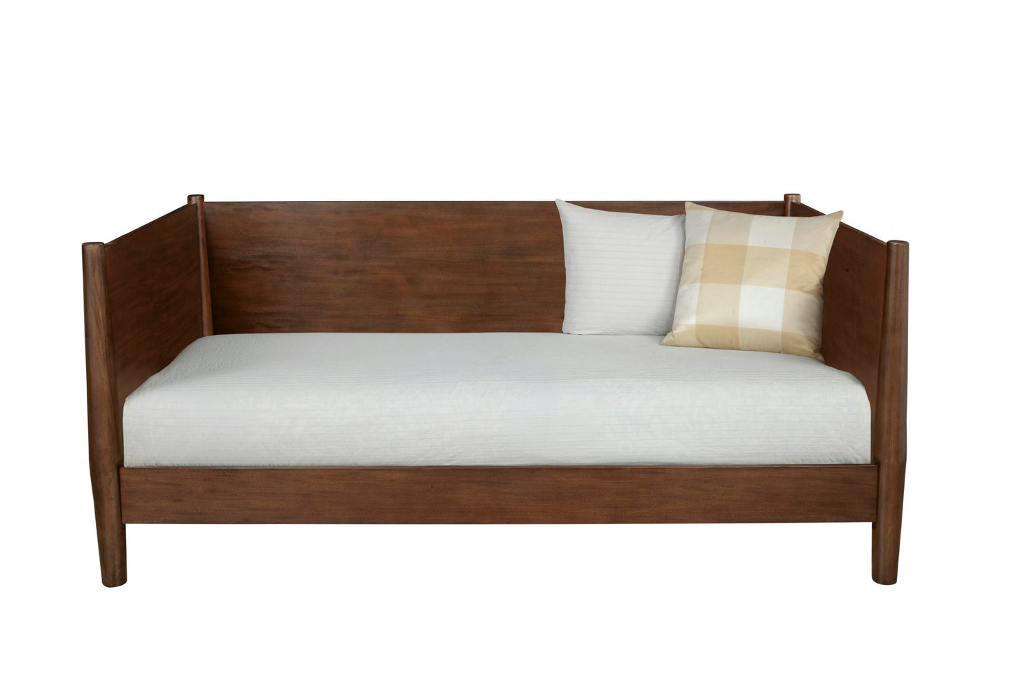 Alpine Furniture Flynn Mid Century Modern Twin Size Day Bed, Walnut