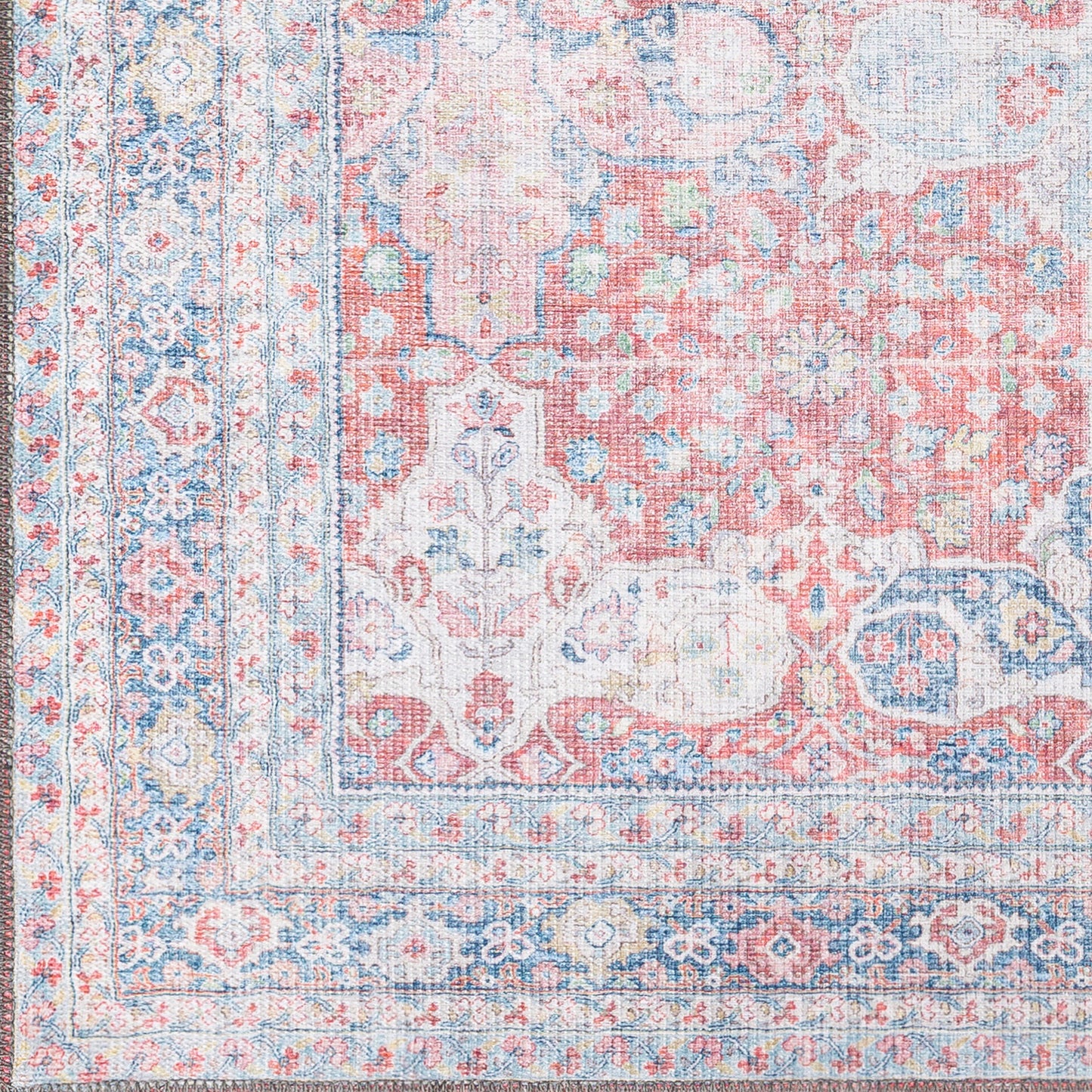 Surya Alanya ALY-2301 Runner Rug 2'7" x 7'3" - Brick Red