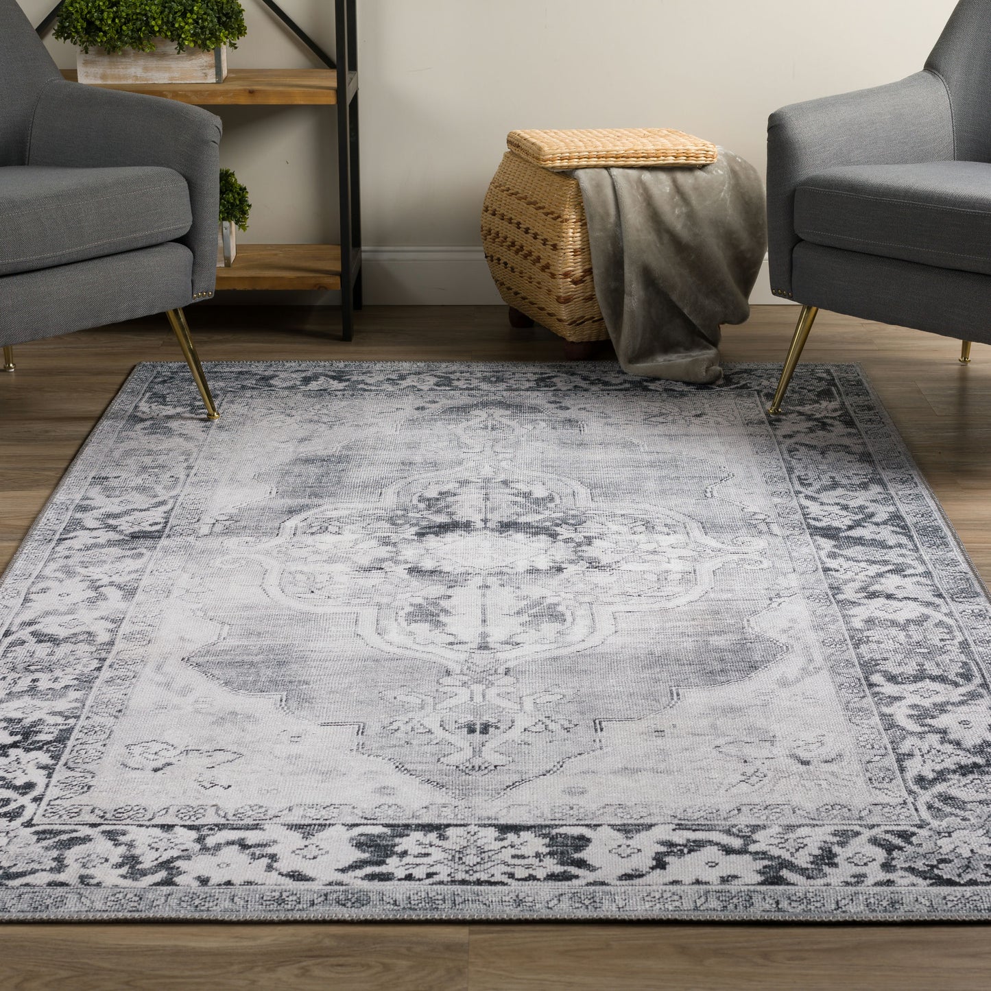 Amanti AM1 Granite 8'6" x 12'9" Rug