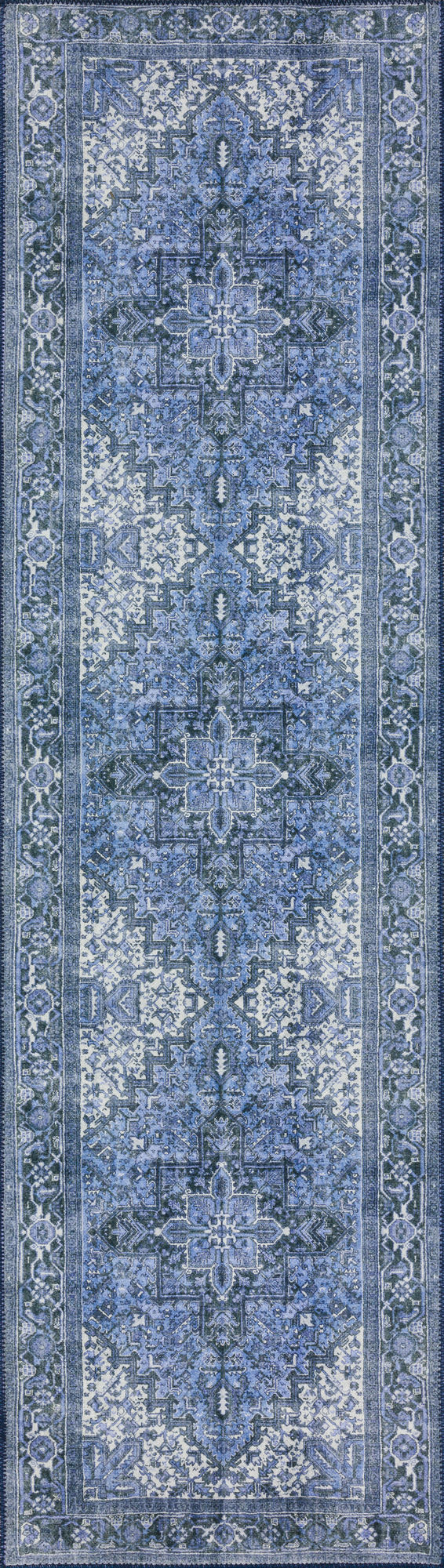 Amanti AM3 Cobalt 2'3" x 7'7" Runner Rug