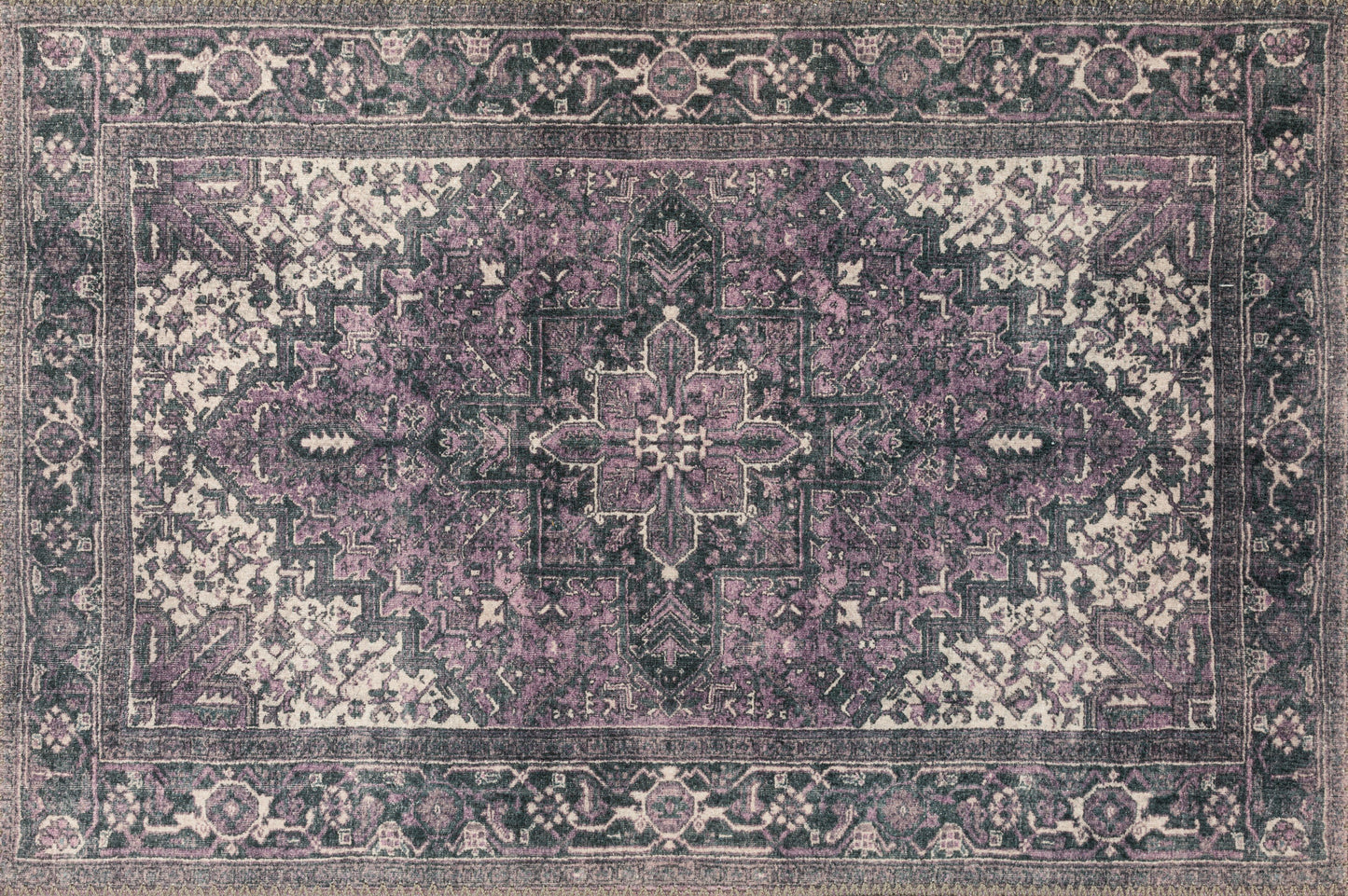 Amanti AM3 Plum 1'8" x 2'6" Rug