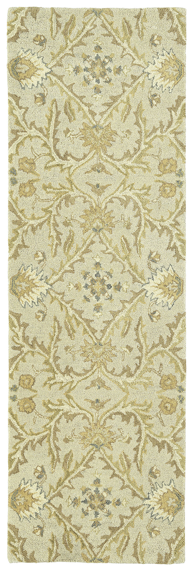 Kaleen Amaranta Collection Light Ivory Throw Rug 2' x 3'