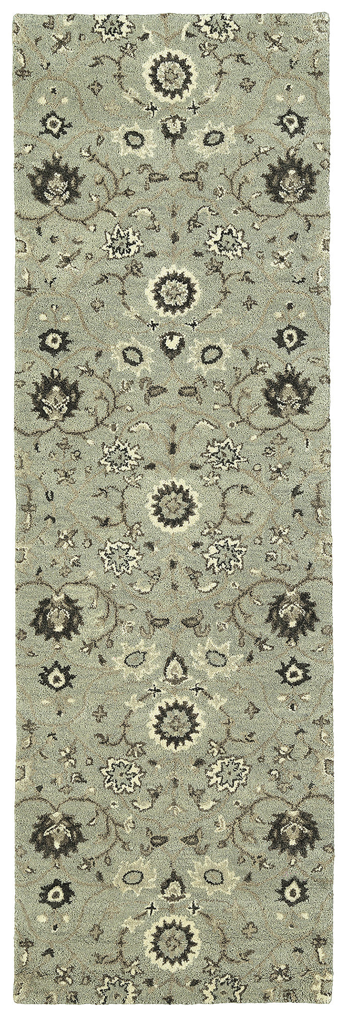 Kaleen Amaranta Collection Light Mint Area Rug 8' x 10'
