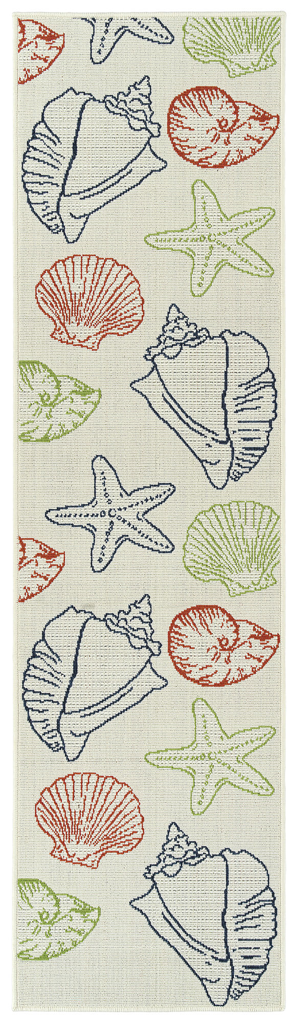 Kaleen Amalie Collection AML04-01 Ivory Runner 2'2" x 8'