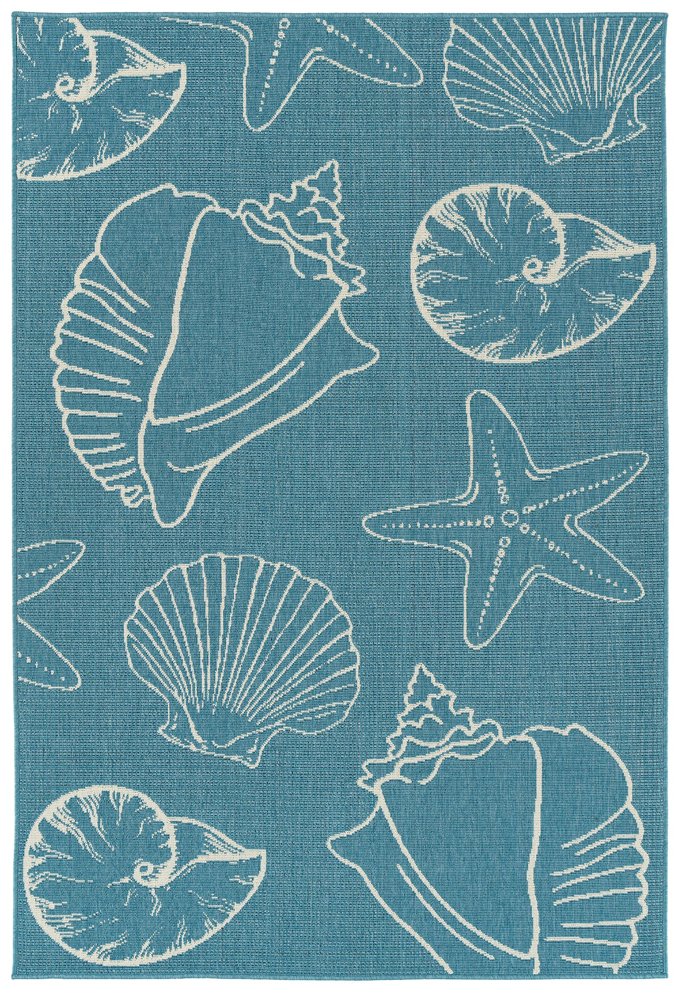 Kaleen Amalie Collection AML04-79 Light Blue Area Rug 5' x 7'6"