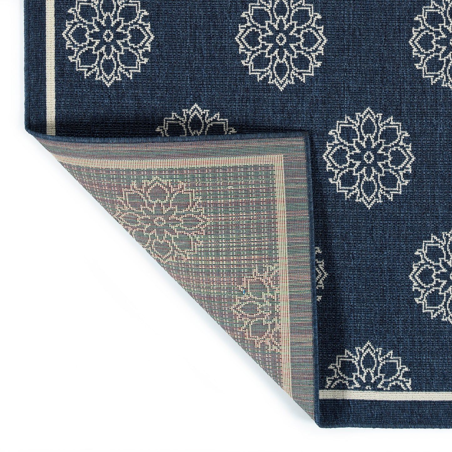 Kaleen Amalie Collection AML07-22 Navy Area Rug 3'6" x 5'6"