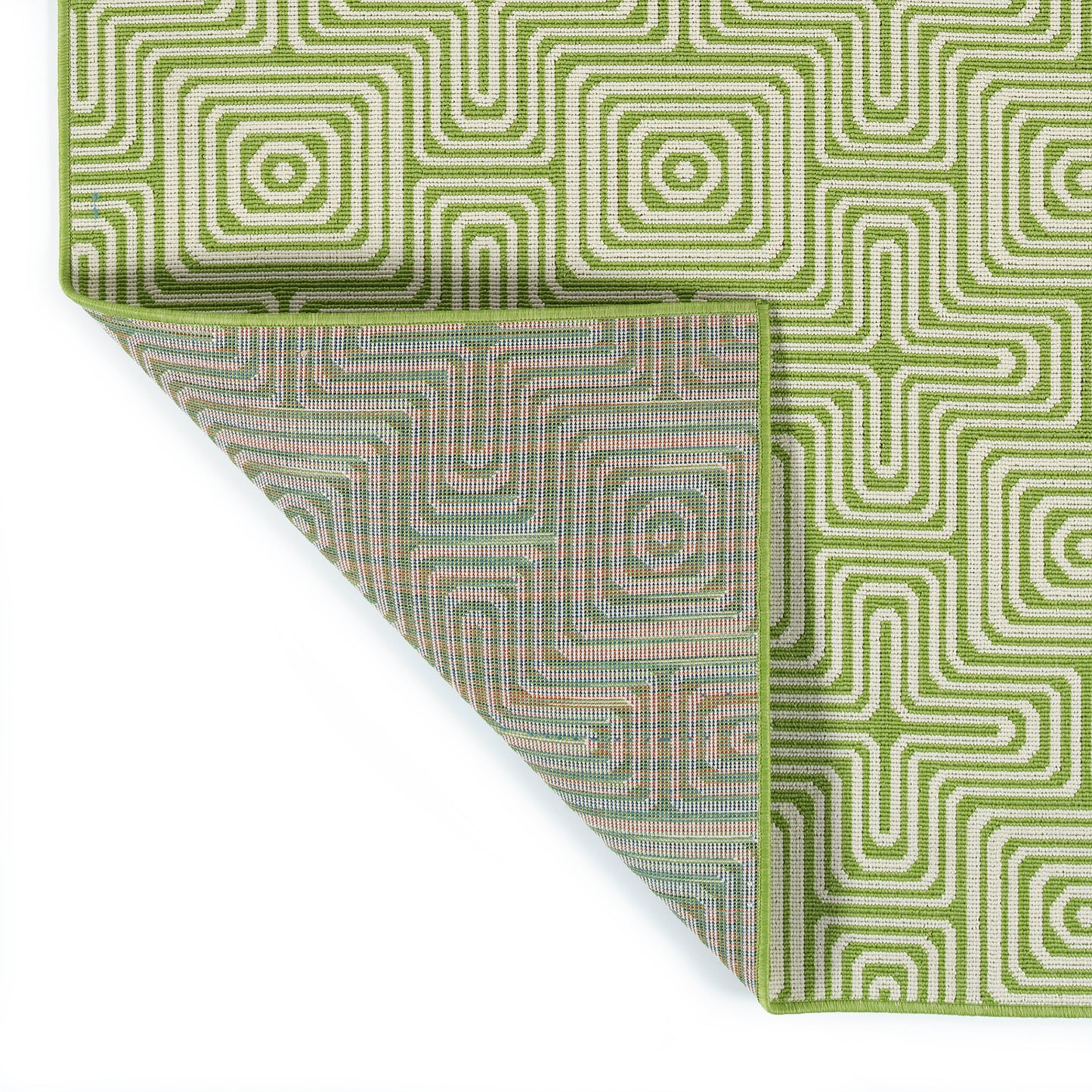 Kaleen Amalie Collection AML10-96 Lime Green Runner 2'2" x 8'