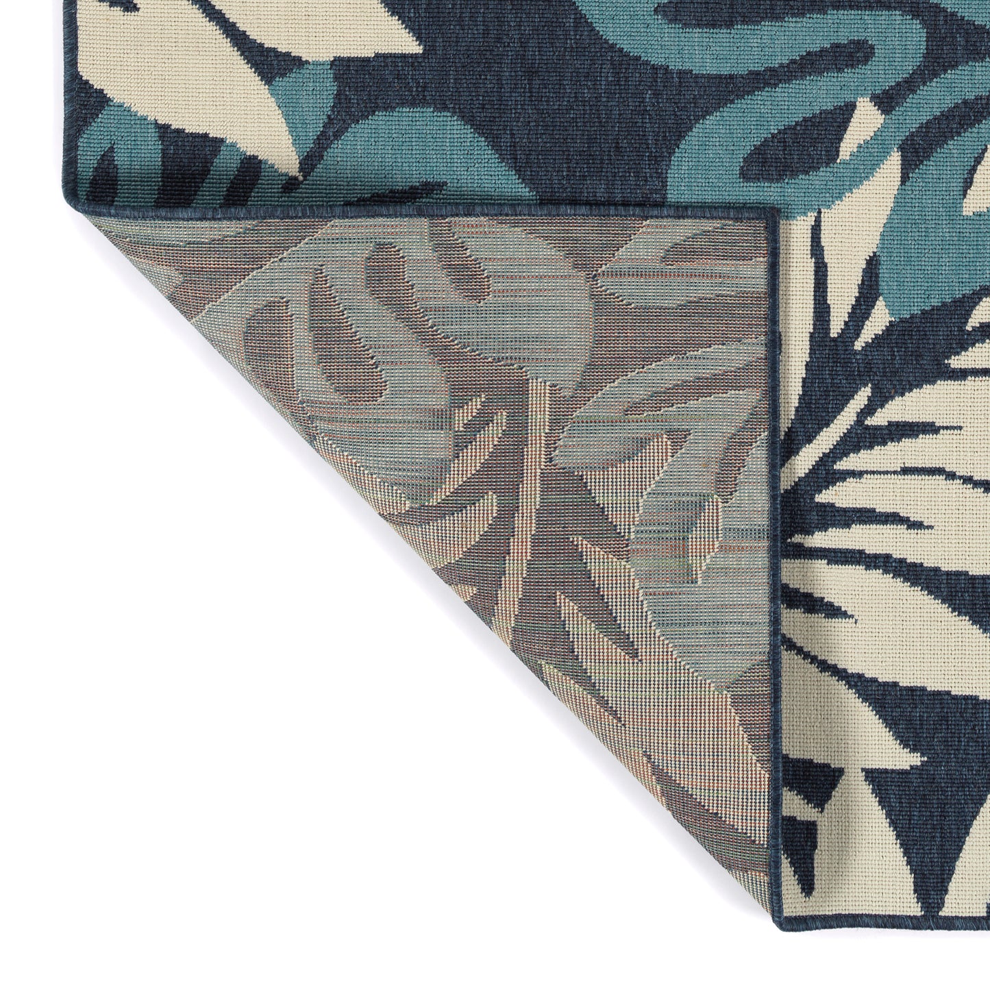 Kaleen Amalie Collection Dark Blue Area Rug 3'6" x 5'6"