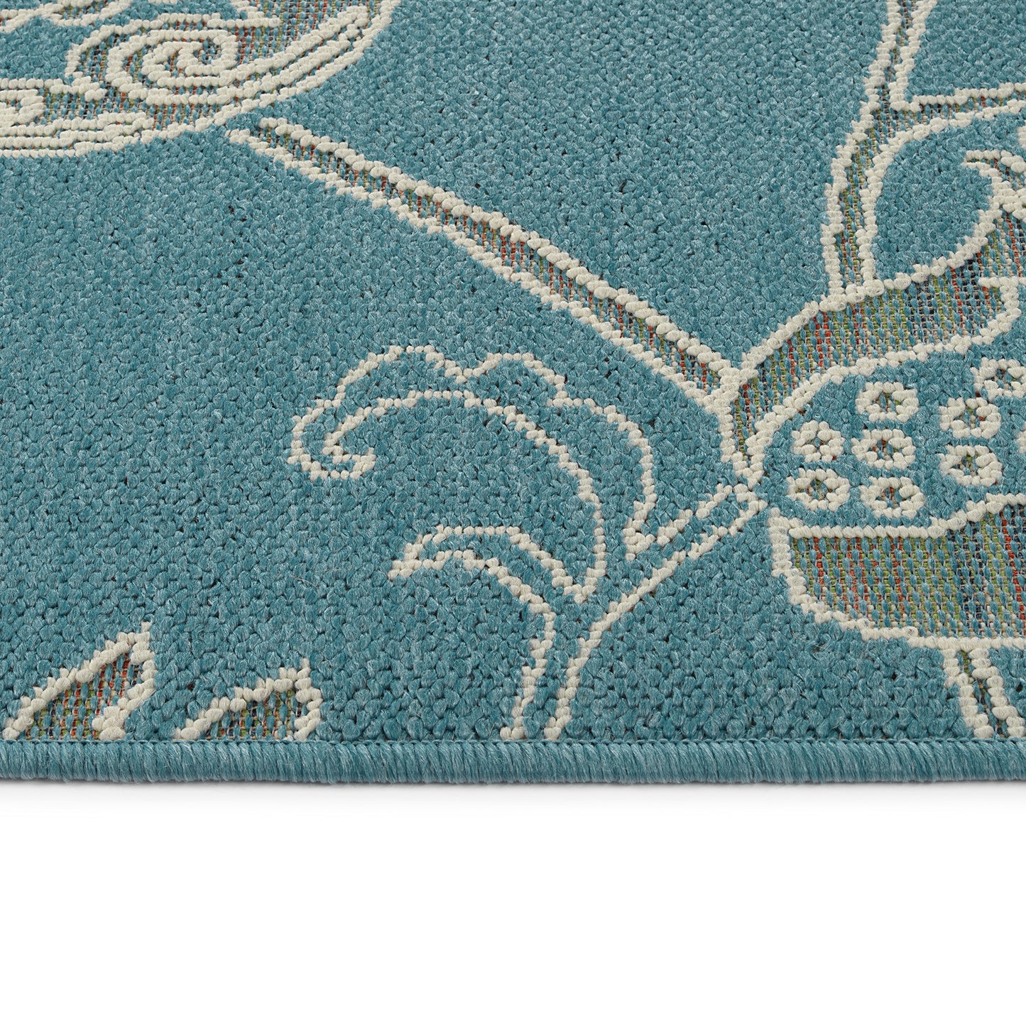 Kaleen Amalie Collection AML17-79 Light Blue Throw Rug 1'9" x 3'