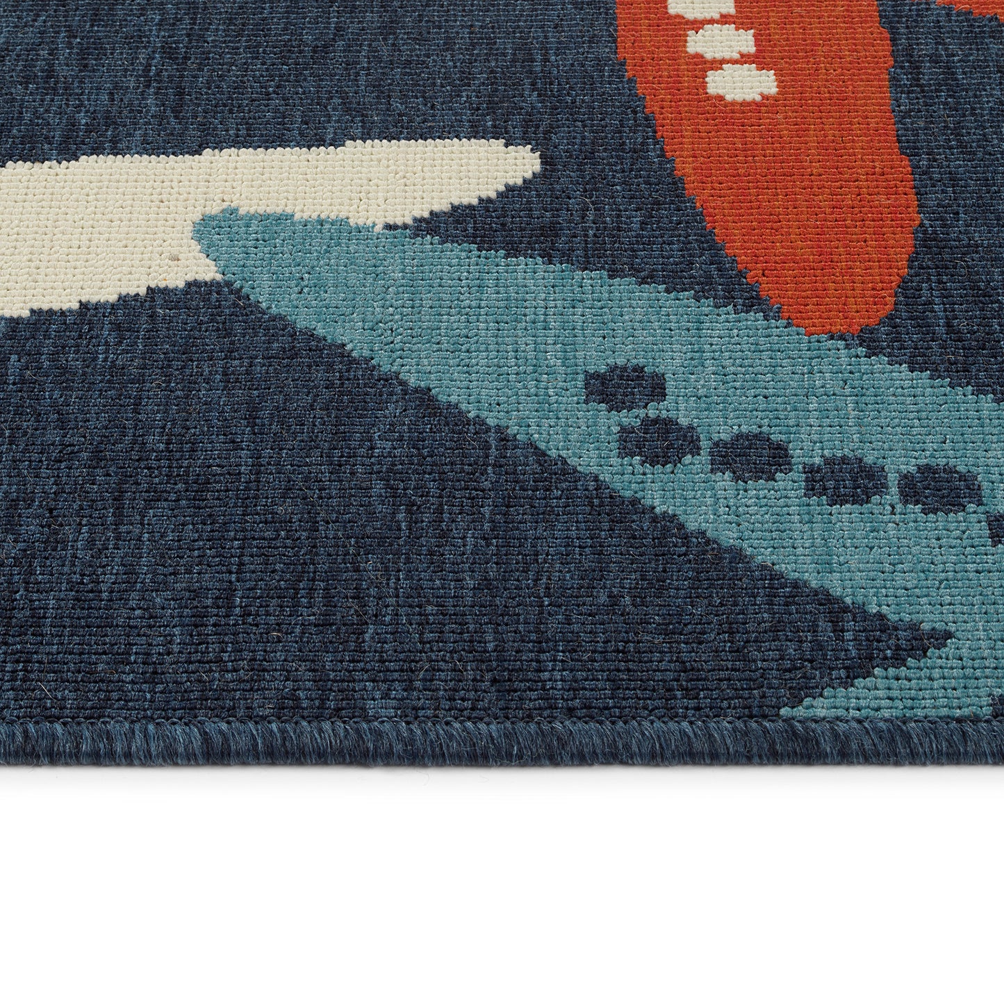 Kaleen Amalie Collection AML19-22 Navy Area Rug 5' x 7'6"