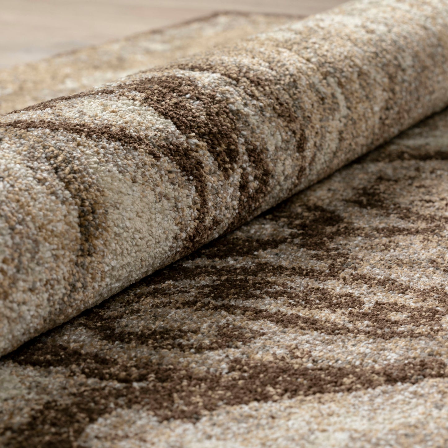 Antigua AN10 Mocha 5'3" x 7'7" Rug