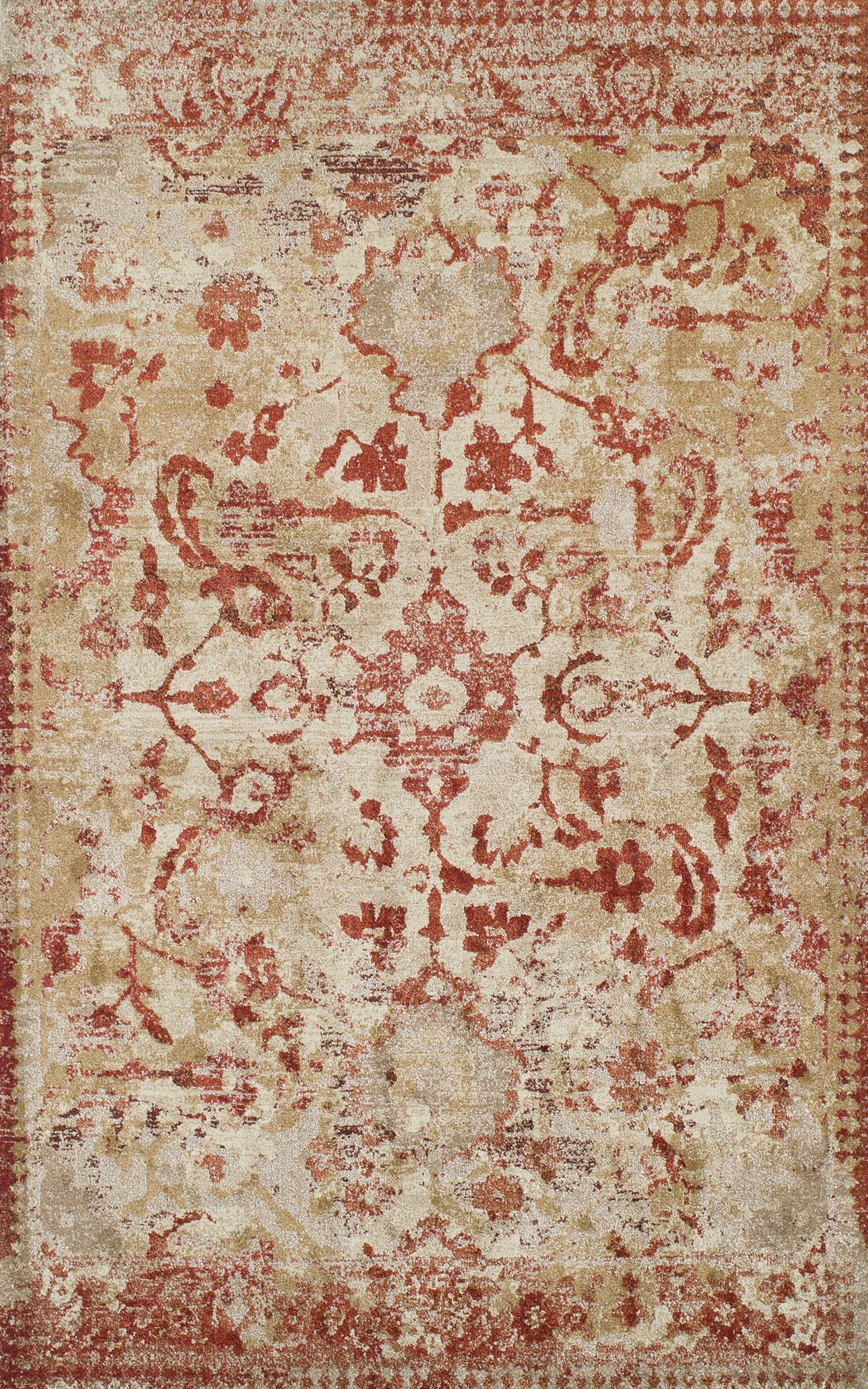 Antigua AN4 Paprika 5'3" x 7'7" Rug