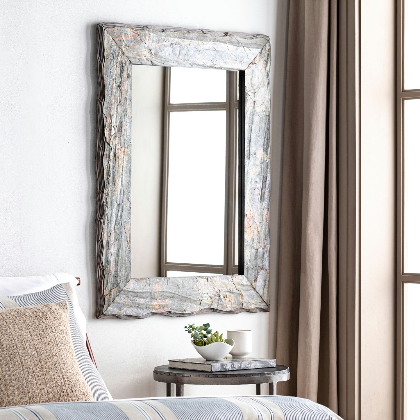 Surya Adenmore Mirror 40"H X 31"W X 1.3"D