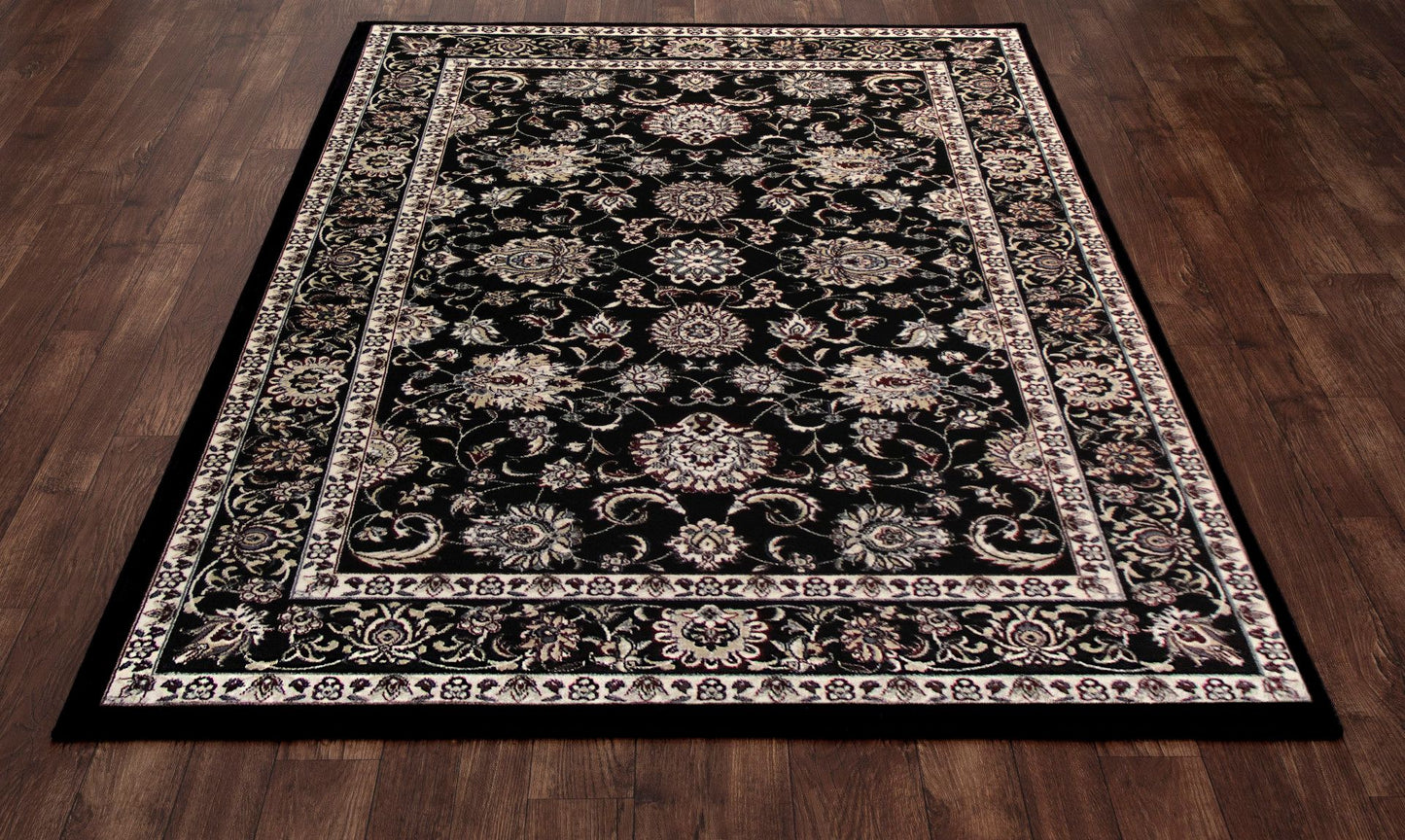 Arabella-Ar_00_0145-Black-Round 7.10 Area Rug