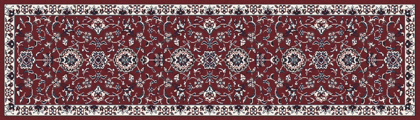 Arabella-Ar_00_0148_Red- 9 X 13 In Swatch Area Rug