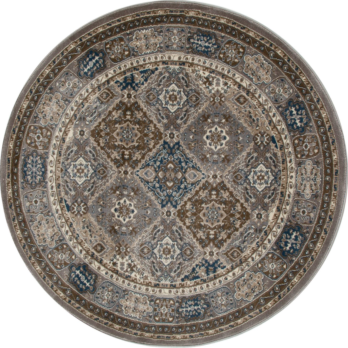Arabella-Ar_00_0155-Gray-Runner 2.2 X 7.7 Runner Rug