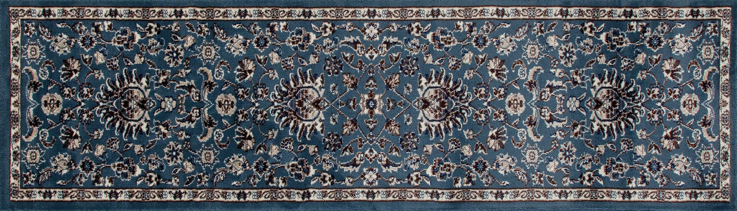Arabella-Ar_00_030-Blue-Roll Runner Cut 2.2 X 1 Runner Rug