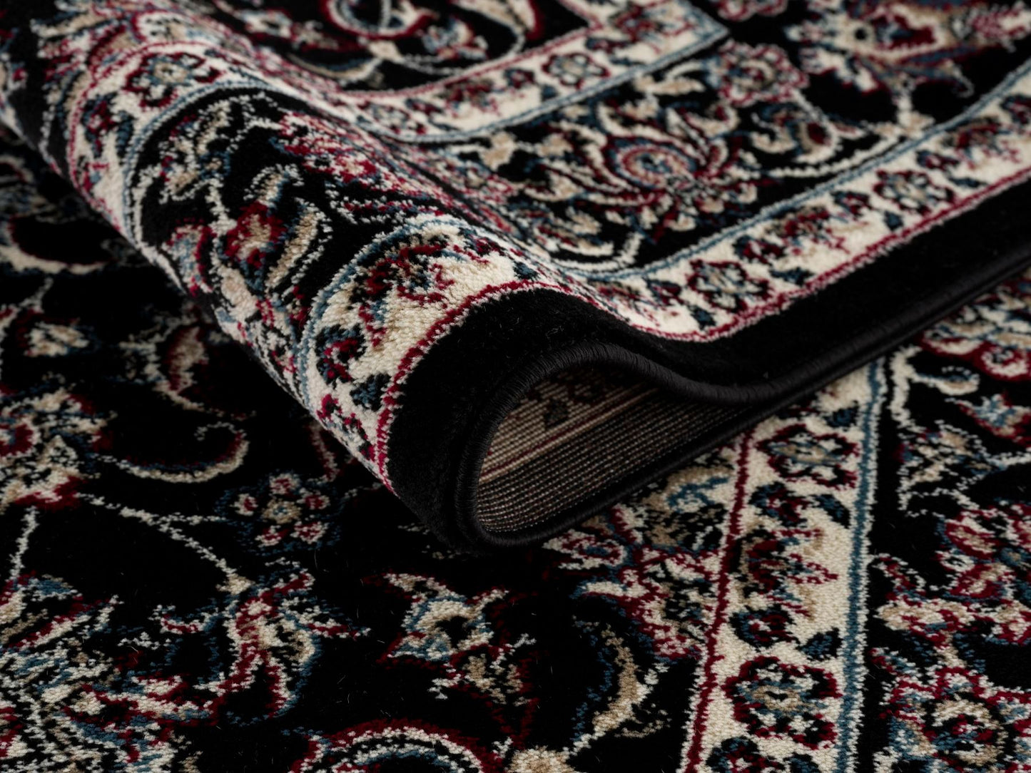 Arabella-Arb145-Black-Canada-Car14558-5.3 X 7.6-160X230 Area Rug
