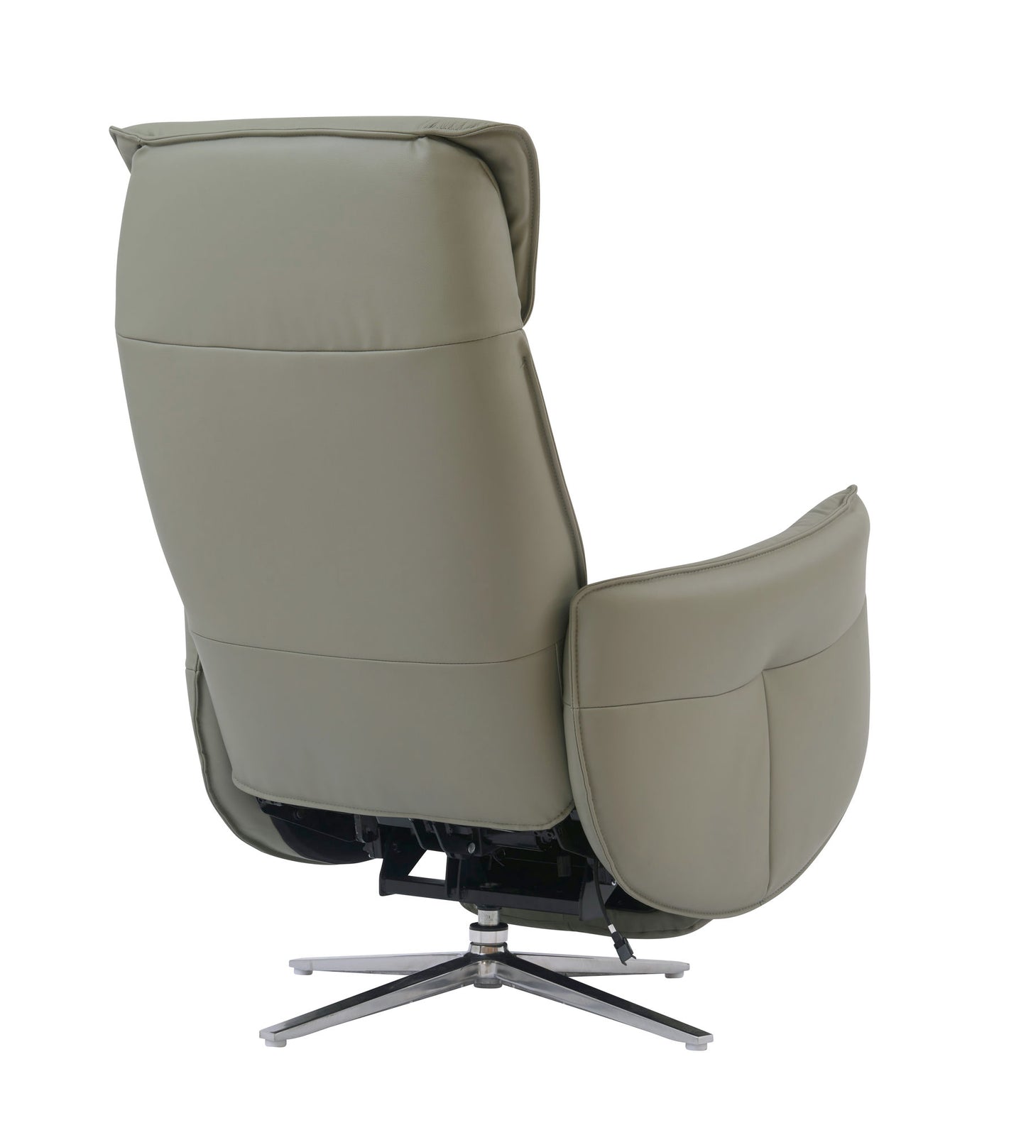 15P-1141 Ardon Swivel Pedestal Power Recliner, Capri Grey