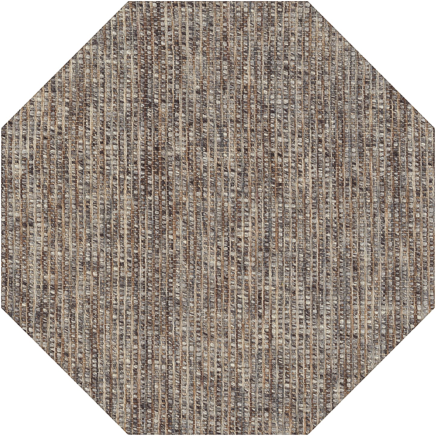 Bondi BD1 Coffee 10' x 10' Octagon Rug