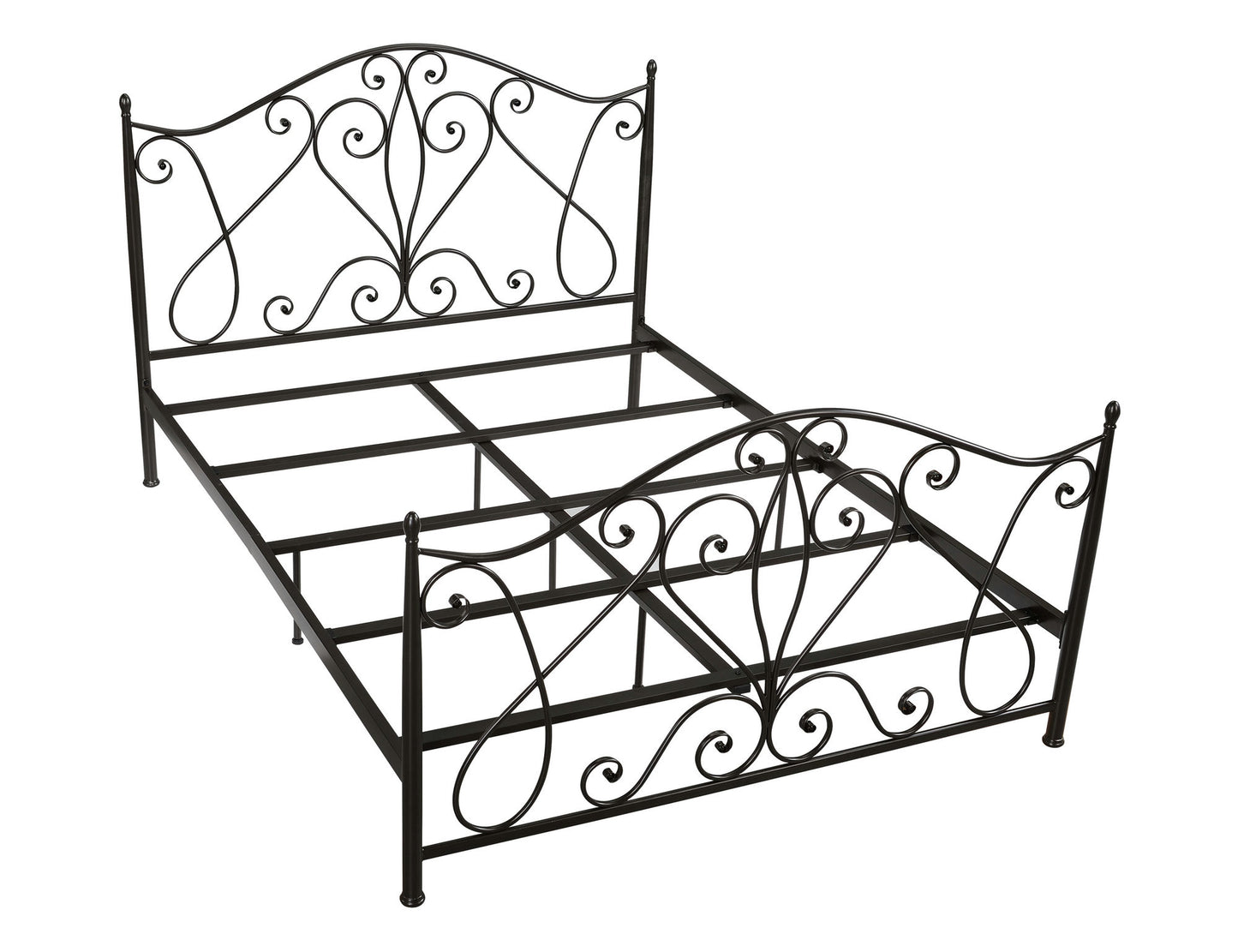 Metal Bed Frame, Bronze