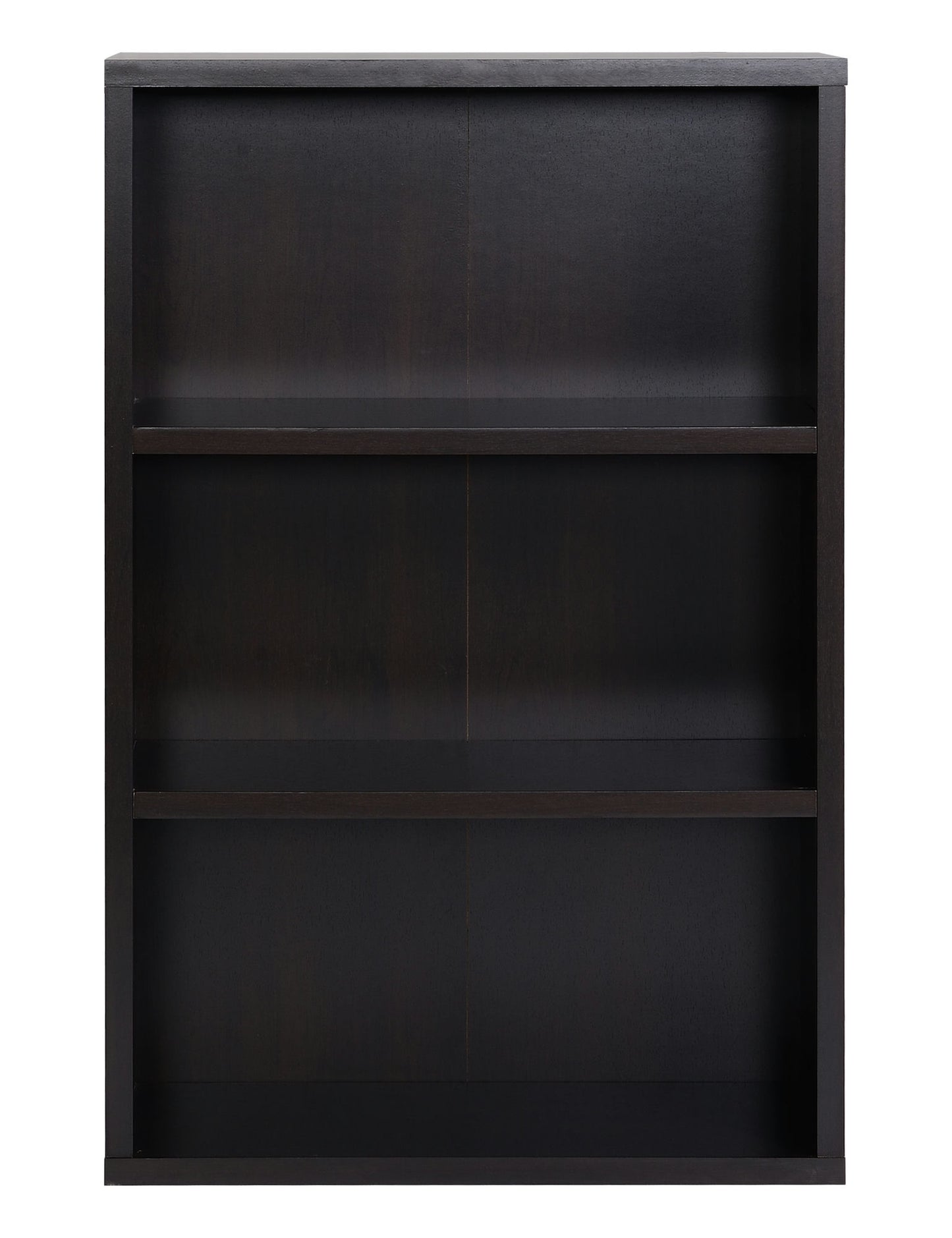 3 Shelf Wood Bookcase
