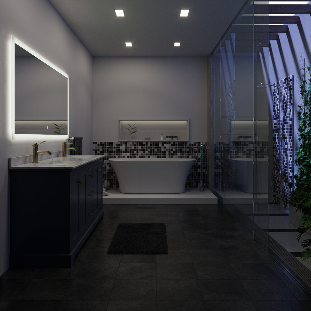 Arpella Puralite 70 in. x 36 in. LED Wall Mounted Backlit Vanity Mirror