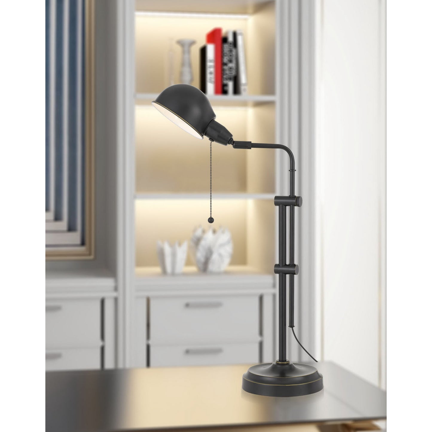 Oil rubbed bronze Metal Pharmacy - Desk lamp