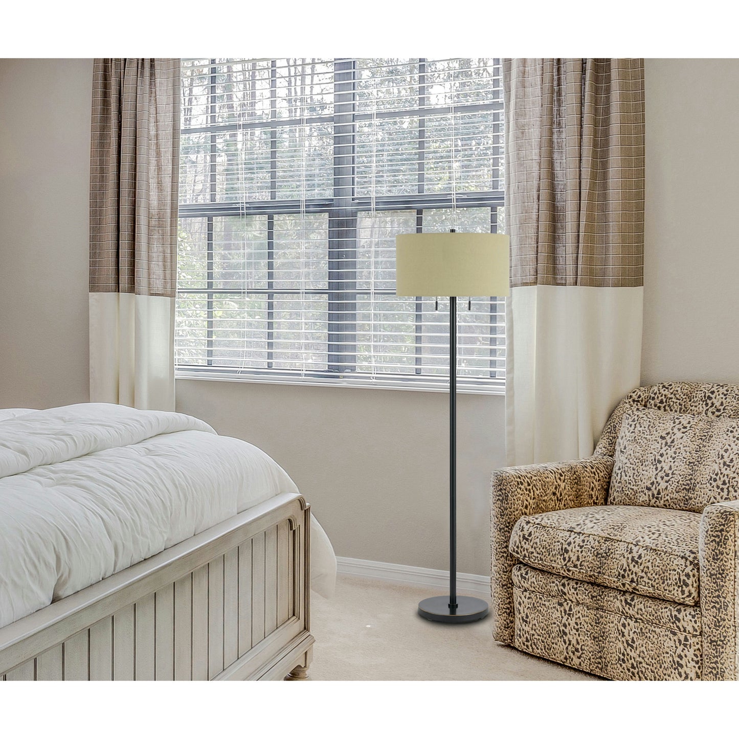 Dark bronze Metal Calais - Floor lamp