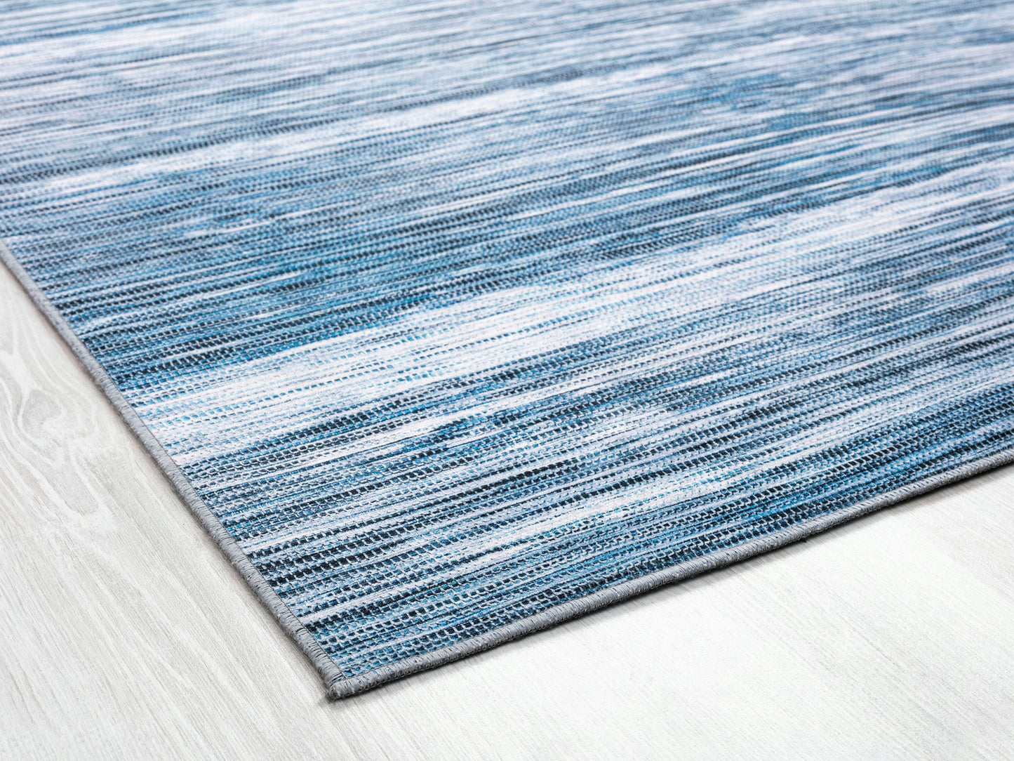 Kaleen Boho Patio Collection Dark Denim Area Rug 8' x 10'