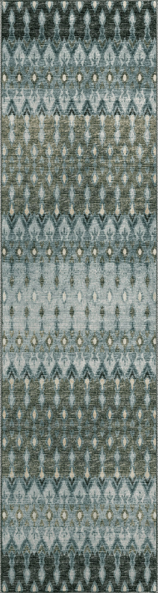 Brisbane BR1 Mineral Blue 2'3" x 7'6" Runner Rug