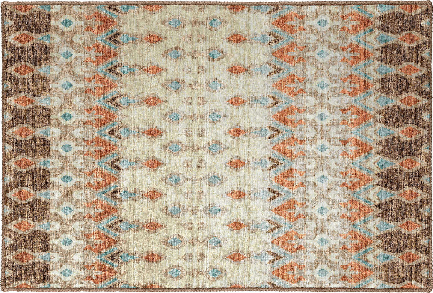 Brisbane BR1 Mocha 1'8" x 2'6" Rug