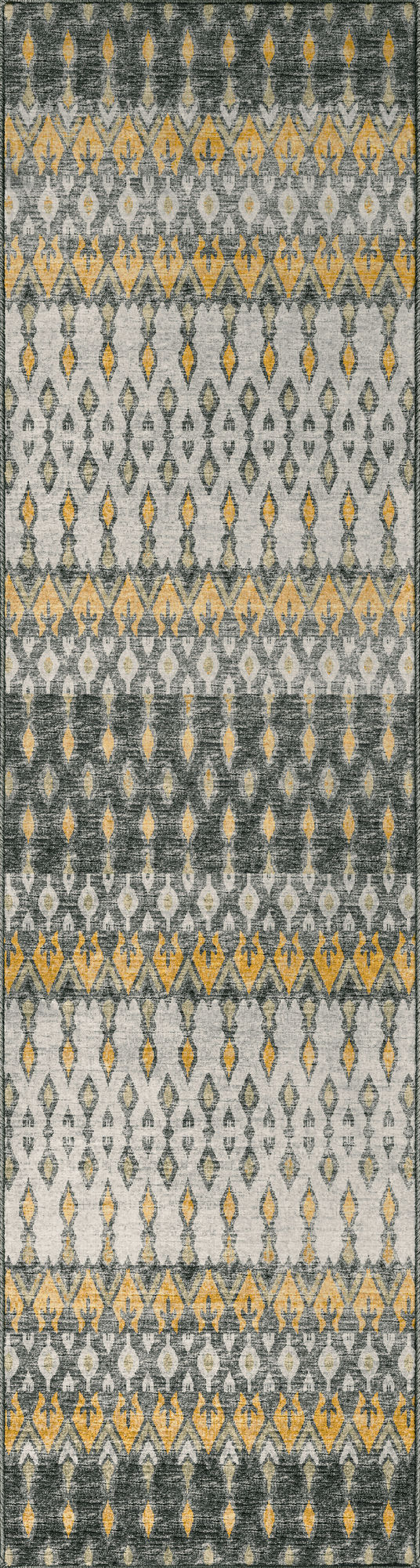 Brisbane BR1 Pewter 2'3" x 7'6" Runner Rug
